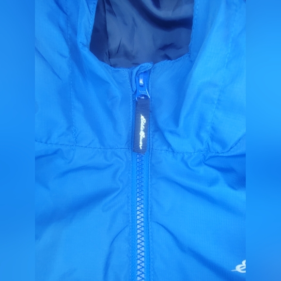 Eddie Bauer windbreaker blue size M (10-12) in kids - Picture 3 of 7